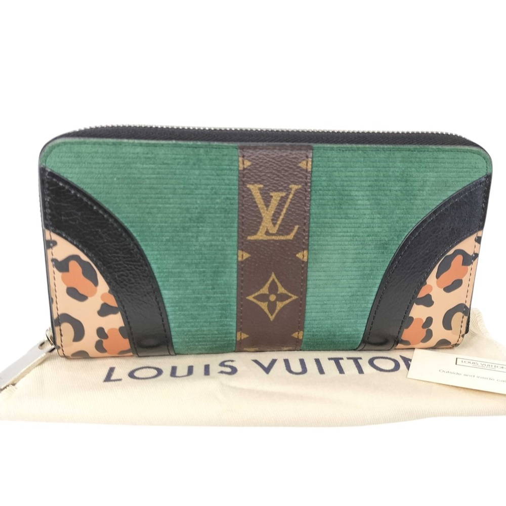 ✨🛍️ Louis Vuitton RARE Limited Edition Monogram Wild Zip Around Wallet - Picture 1 of 7